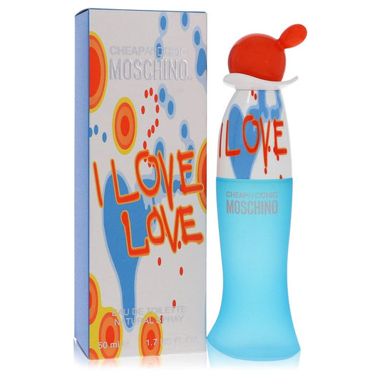 MOSCHINO I Love Love Eau De Toilette Spray By Moschino 1.7 oz Eau De Toilette Spray