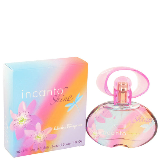 SALVATORE FERRAGAMO Incanto Shine Eau De Toilette Spray By Salvatore Ferragamo 1 oz Eau De Toilette Spray