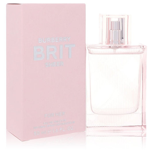BURBERRY Burberry Brit Sheer Eau De Toilette Spray By Burberry 1.7 oz Eau De Toilette Spray