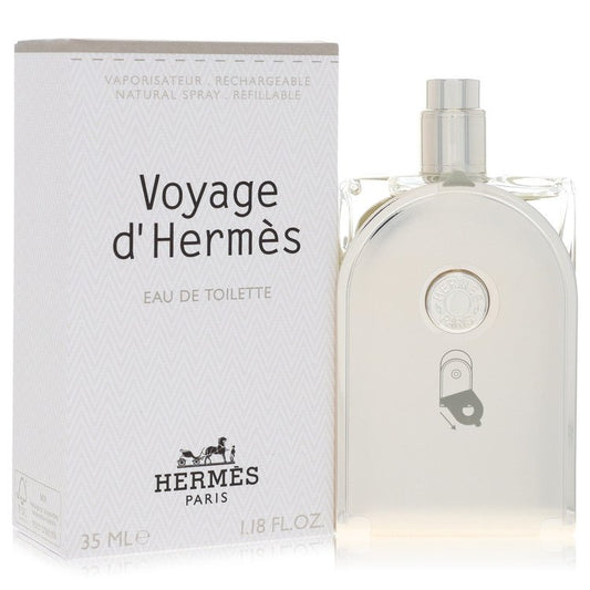 HERMES Voyage D'hermes Eau De Toilette Spray Refillable (Unisex) By Hermes 1.18 oz Eau De Toilette Spray Refillable