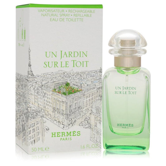 HERMES Un Jardin Sur Le Toit Eau De Toilette Spray By Hermes 1.7 oz Eau De Toilette Spray