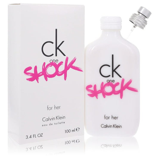 Ck One Shock Eau De Toilette Spray By Calvin Klein - 3.4 oz Eau De Toilette Spray