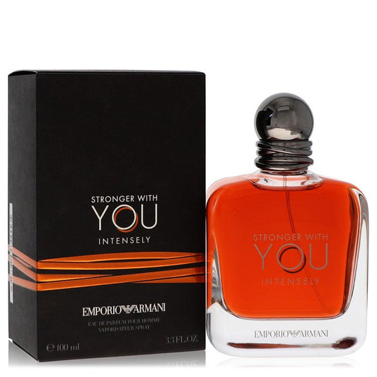 Stronger With You Intensely Eau De Parfum Spray By Giorgio Armani - 3.4 oz Eau De Parfum Spray