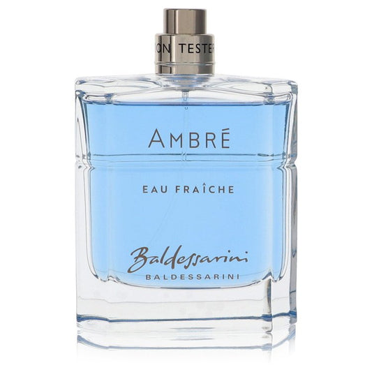 Baldessarini Ambre Eau Fraiche Eau De Toilette Spray (Tester) By Hugo Boss - 3 oz Eau De Toilette Spray