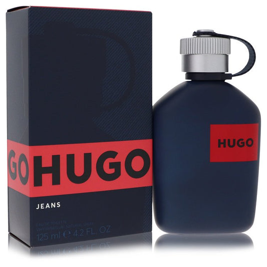 Hugo Jeans Eau De Toilette Spray By Hugo Boss - 4.2 oz Eau De Toilette Spray