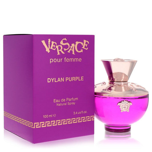 Versace Pour Femme Dylan Purple Eau De Parfum Spray By Versace - 3.4 oz Eau De Parfum Spray