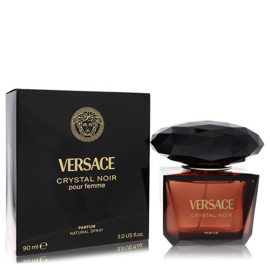 Crystal Noir Parfum Spray By Versace - 3 oz Parfum Spray