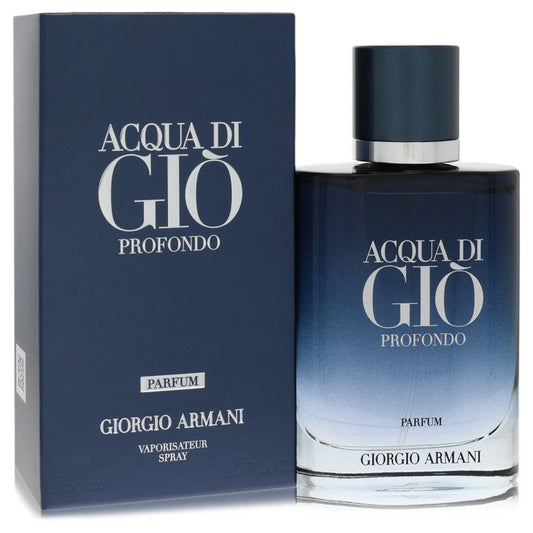 Acqua Di Gio Profondo Parfum Spray By Giorgio Armani - 1.6 oz Parfum Spray