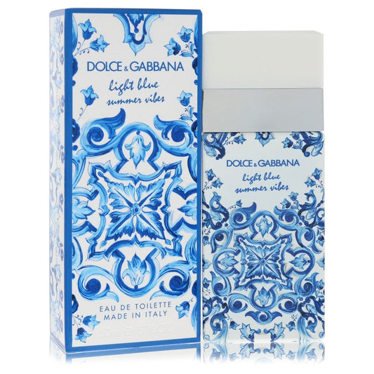 Light Blue Summer Vibes Eau De Toilette Spray By Dolce & Gabbana - 1.7 oz Eau De Toilette Spray