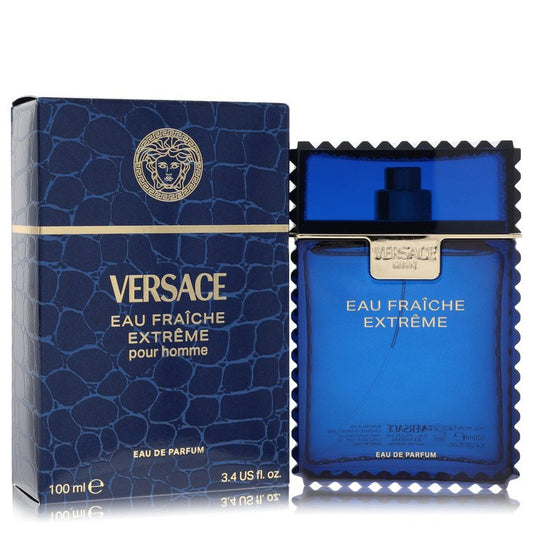 Versace Man Eau Fraiche Extreme Eau De Parfum Spray By Versace - 3.4 oz Eau De Parfum Spray
