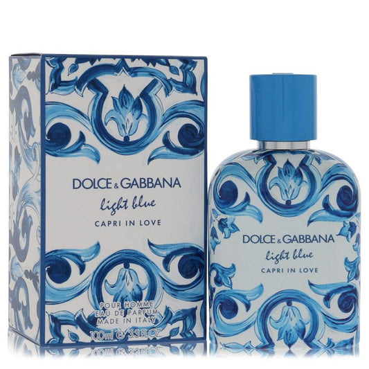 Light Blue Capri In Love Eau De Parfum Refillable Spray By Dolce & Gabbana - 3.3 oz Eau De Parfum Refillable Spray