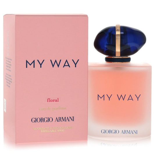 Giorgio Armani My Way Floral Eau De Parfum Refillable Spray By Giorgio Armani - 3 oz Eau De Parfum Refillable Spray