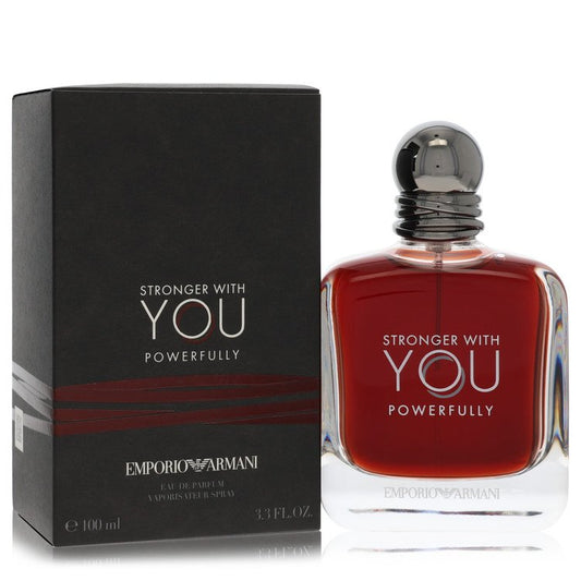 Stronger With You Powerfully Eau De Parfum Spray By Giorgio Armani - 3.4 oz Eau De Parfum Spray