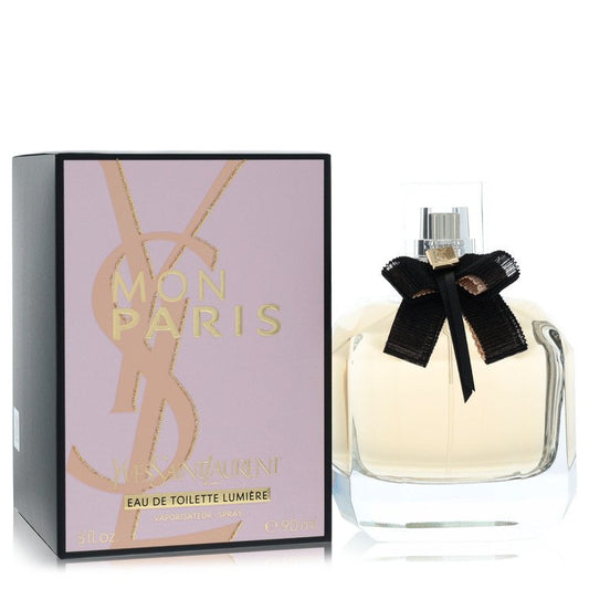 Mon Paris Lumiere Eau De Toilette Spray By Yves Saint Laurent - 3 oz Eau De Toilette Spray