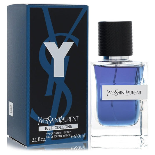Y Iced Cologne Eau De Toilette Intense Spray By Yves Saint Laurent - 2 oz Eau De Toilette Intense Spray